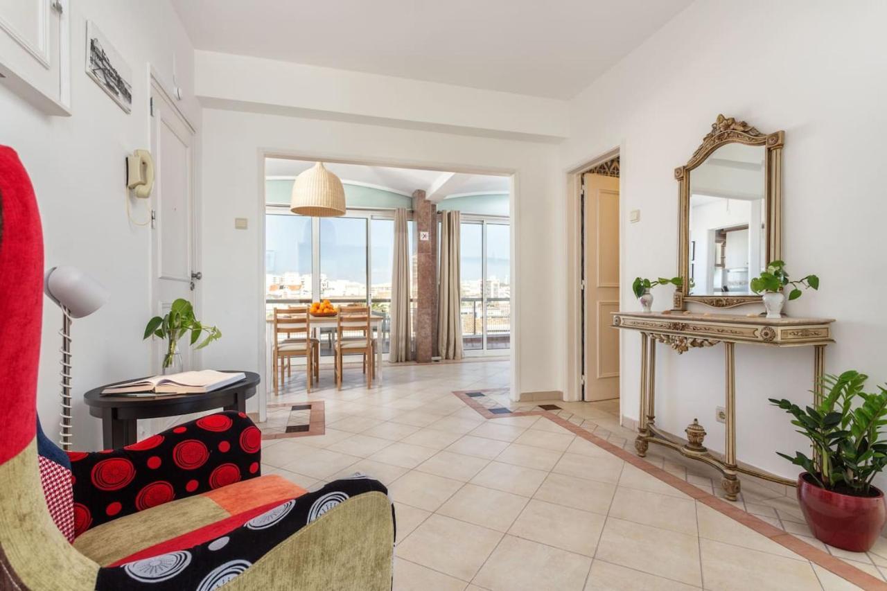Marina Penthouse Faro Center Apartment Bagian luar foto